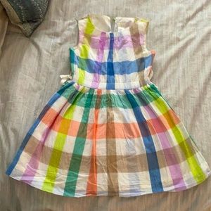 Crewcuts Girls Plaid Dress Size 6